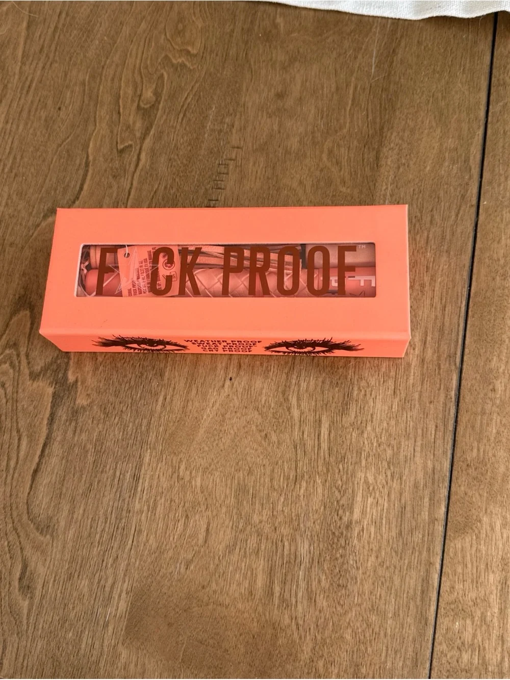 Jeffree Star F*ck Proof Mascara - Coral Orange Packaging
